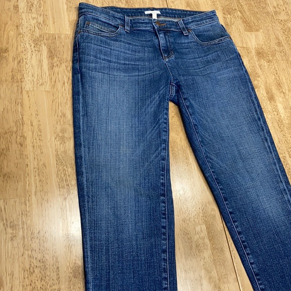 Lovely Eileen Fisher stretch straight leg jeans - Picture 3 of 12
